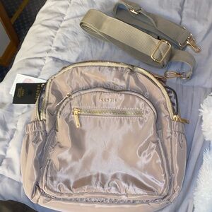 Dusty rose Kedzie bag/backpack